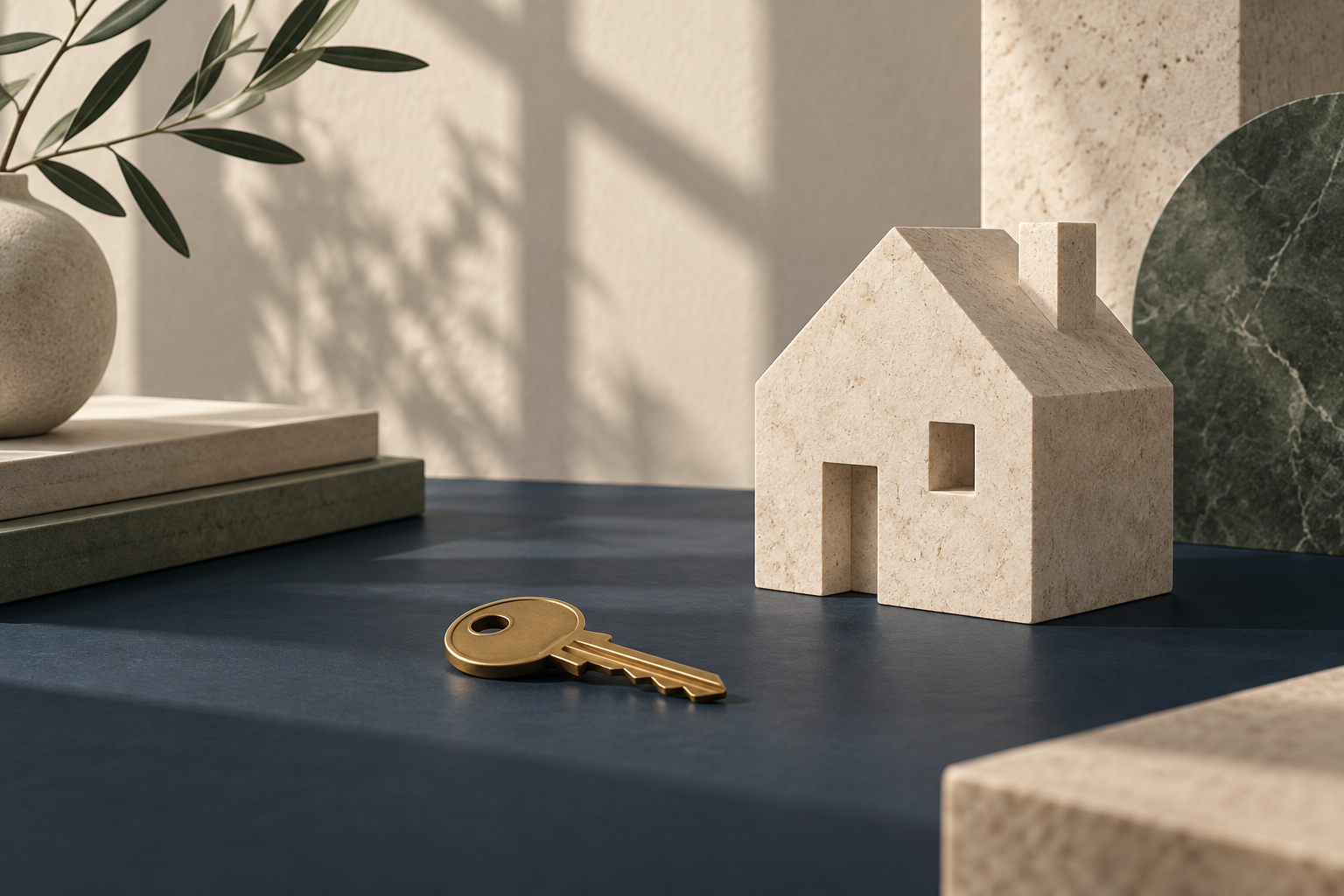 Symbolmotiv zum Thema Immobilien