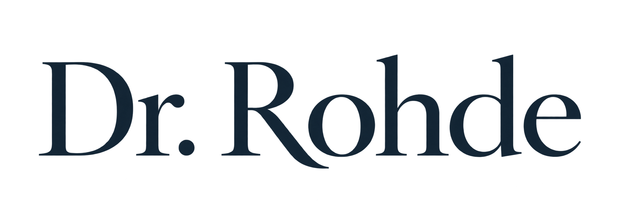 Dr. Rohde – zur Startseite